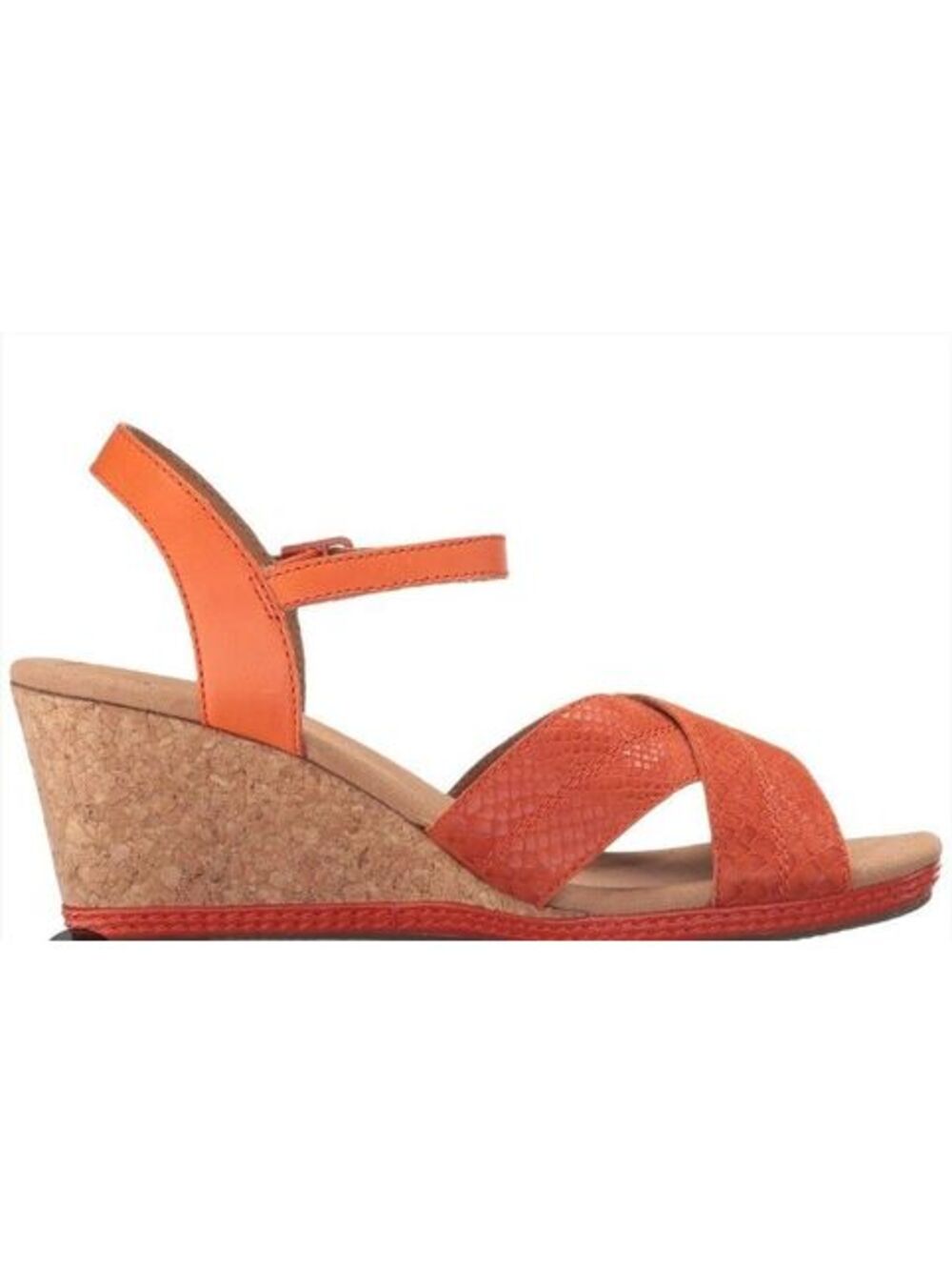 Size 10 - Clarks Helio Latitude Wedge Sandals